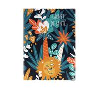 Protège Carnet de Santé Bébé Enfant Color Pop PVC (Lion) | Rangement ordonnances, documents médicaux, divers imprimés, 22,4x16,5cm