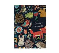 Protège Carnet de Santé Bébé Enfant Color Pop PVC (Pêle Mêle) | Rangement ordonnances, documents médicaux, divers imprimés, 22,4x16,5cm