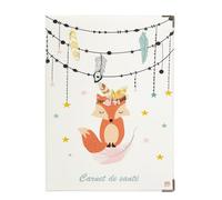 Protège Carnet de Santé Bébé Enfant Color Pop PVC (Renard Bohême)