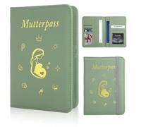 Protège Carnet de Santé Bébé Imperméable, Passeport Vaccinal, Porte-carte de Vaccination, Protège Carnet de Santé Enfant et Adulte, pour Certificats Médicaux Vaccinations, Cadeau pour Nouveaux Parents