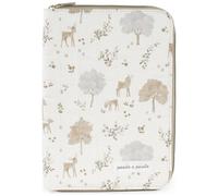 Protège carnet de santé bébé zippé ? rangement pratique et lavable en machine beige TU