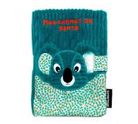LES DEGLINGOS - PROTEGE CARNET DE SANTE BERLINGOS LE KOALA - BLEU - Dès la naissance - Idée cadeau - 25cm