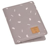 Protège carnet de santé blocks taupe