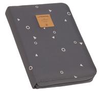 Protège carnet de santé casual universe anthracite