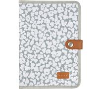 BÉABA, Protège Carnet de Santé, Genève, 2 Poches Intéreieures, Bouton Pression, Tissu Imperméable, Cherry blossom