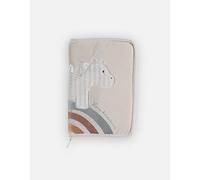 Noukie's - Protège Carnet de Santé Tiga, Stegi & Ops - dinosaure Stegi - Idée Cadeau Naissance - Fermeture éclair et poche plastifiée - Protection Universelle pour Carnet