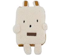 Domiva Protège carnet de santé BOUBOU Beige ivoire touches caramel