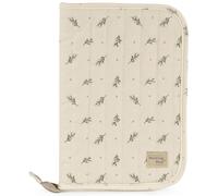 Protège carnet de santé ecru, vert TU