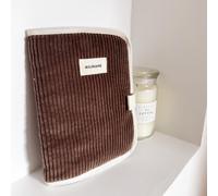 Protège carnet de santé Edgar Velours Chocolat