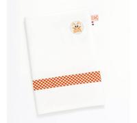 Protège carnet de santé en coton bio wooly blanc TU