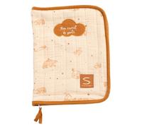 Sauthon Protège-carnet de santé Orsino – double gaze de coton – beige TU