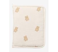 Protège carnet de santé en gaze de coton teddy TU