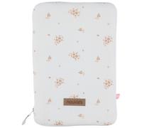 Protège carnet de santé en mousseline bio Fleurs d'antan