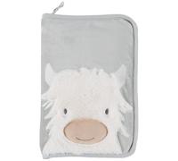 Protège carnet de santé fausse fourrure verte Fluffy