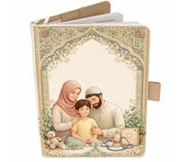 Protège Carnet De Santé Français - Format A5 15x21 cm - Rabats Pour Ranger Les Ordonnances Et Documents (Famille)