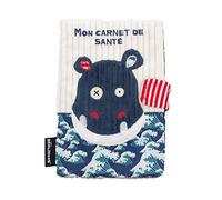 Protège carnet de santé Hippipos l'hippo - Les Déglingos