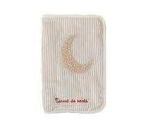 Domiva Protège-carnet de santé Honey Moon – fermeture éclair, 2 poches intérieures, beige TU