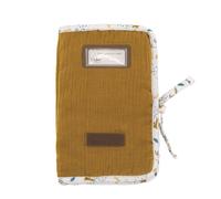Protège carnet de santé lavable effet velours brown TU