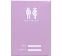 Protège carnet de santé Lilas fabrication Française LILAS G