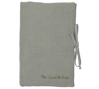 Protège carnet de santé mix & match vert de gris