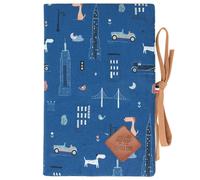 Protège carnet de santé new york new york, bleu jeans TU