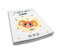 Protège carnet de santé personnalisé, idée cadeau personnalisable bébé, cadeau naissance original, Housse carnet de santé Signe Bélier - CL0019a