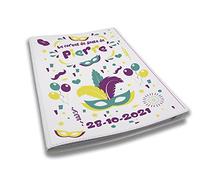 Protège carnet de santé personnalisé, idée cadeau personnalisable bébé, cadeau naissance original, Housse carnet de santé Carnaval - CL0033a