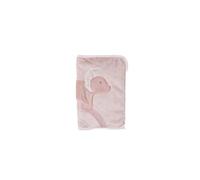 Protège Carnet de Santé Popsie, Gigi & Louli - Veloudoux®, rose poudré - Noukie's