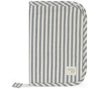 Protège carnet de santé praliné rayures matcha