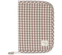 Protège carnet de santé praliné vichy moka