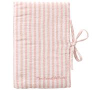 Protège carnet de santé rayé vieux rose soft stripes