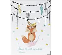 Protège carnet de santé Renard Indien fabrication Française animaux