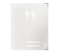 Protège carnet de santé Scintillant Blanc Fabrication Française Enfants Adultes