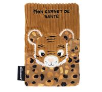 Déglingos Protège-carnet de santé Speculos Le Tigre Marron