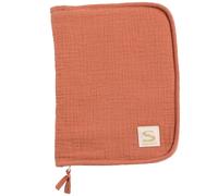 Protège carnet de santé Terracotta