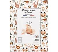 Protège carnet santé enfant personnalisable couleur motif en automne Color Pop - France - 22 x 16 cm