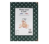Protège carnet santé enfant personnalisable couleur motif en point Color Pop - France - 22 x 16 cm