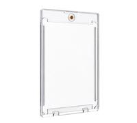 Protège-Carte Rigide - Protecteurs Magnétiques Acrylique pour Cartes - Accessoires de Transport Porte-Clés Présentation Organisation