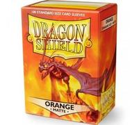 Protège-cartes Dragon Shield Orange Mat x100