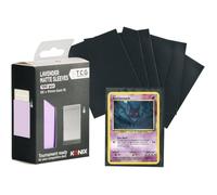Protège-cartes - Konix - Matte Sleeves 66 x 91 mm pour compétition - 100 pochettes - Magic The Gathering, Pokémon - Rose lavande
