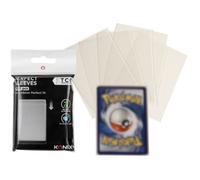 Protège-cartes - KONIX - Perfect Sleeves - 100 pochettes - Compatible Magic The Gathering, Pokémon -Transparent