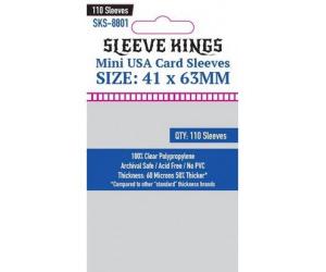 Protège-cartes Mini USA Sleeve Kings 41x63 mm (110)