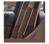 Protège-ceinture Coussin Pour LYNK&CO 03 Pour PHEV 05 09 Pour MHEV 01 06 02 + Ceinture Sécurité Voiture Épaulière En Daim Protecteur Ceintures(23cm Brown)