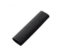 Protège-ceinture Couverture Universelle De Ceinture Sécurité Voiture Réglable Couvre-sangle D'épaule Coussinet Protection ceinture doux(2PCS Black)