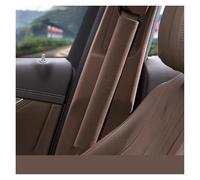Protège-ceinture Pour LYNK&CO 03 Pour PHEV 05 09 Pour MHEV 01 06 02 + Ceinture Sécurité Voiture Épaulière En Daim Protecteur Ceintures ceinture doux(33cm Brown)