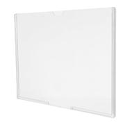 Protège-certificat de Naissance Plastique Transparent Rigide 7,4x5,2 | Protection Claire pour Certificats et Cartes, Stockage Compact et Résistant, pour Familles Voyageuses et Bureaux