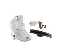 protège chaîne de moto Convient Pour CFMoto 800 NK/800MT 800nk 800mt Couvercle De Protection D'engrenage De Chaîne, Garde De Pignon(Silvery A)