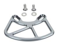 Protège-chaîne en alliage d’aluminium pour VTT, protège-chaîne de vélo compatible avec des plateaux de 22 à 46 dents, protecteur de plateau de VTT ISCG05/ISCG03 au design léger, (Couleur)