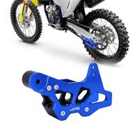 Protege Chaine Moto, Guide Chaine Moto Cross Garde Chaîne Inférieur pour FC/TC/FE/Te/FS/FX/TX 125/250/300/350/450/501 2014-2022, TC85 2015-2022, 701 Enduro/Supermoto 2016-2020, FS450 2016-2022, Bleu