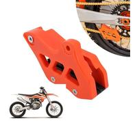 Protege Chaine Moto, Guide Chaine Moto Cross Garde Chaîne Inférieur pour SX SX-F 125-530 Tous Les Modèles SX 85 Freeride 250 R Freeride 350 690 Enduro R/ABS 690 SMC R/ABS, Orange